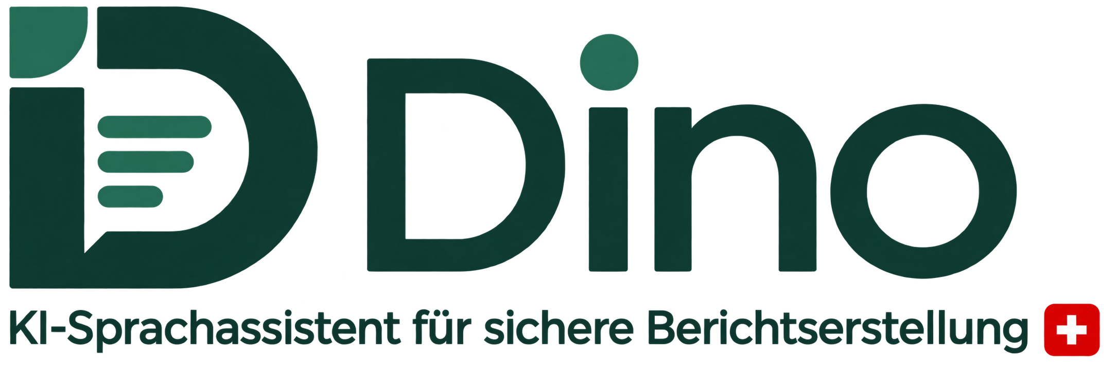 Dino — Schweizer KI-Berichtsgenerator und Sprachassistent